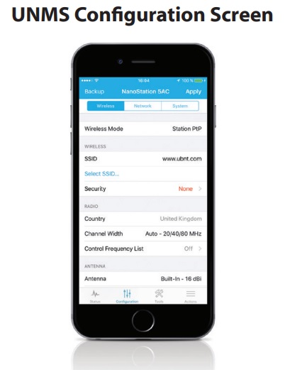 Logo UNMS gesti&oacute;n centralizada