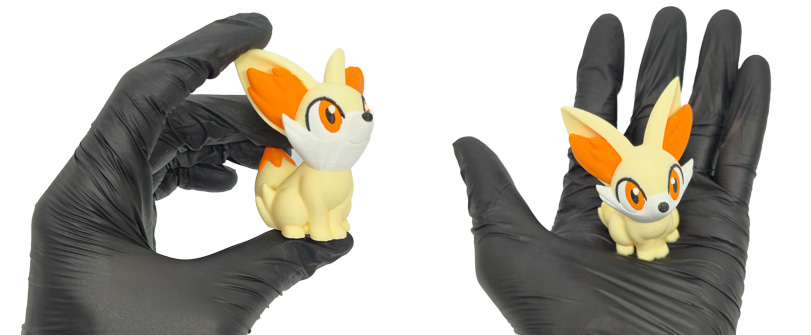 Exemplo Tamanho Fennekin