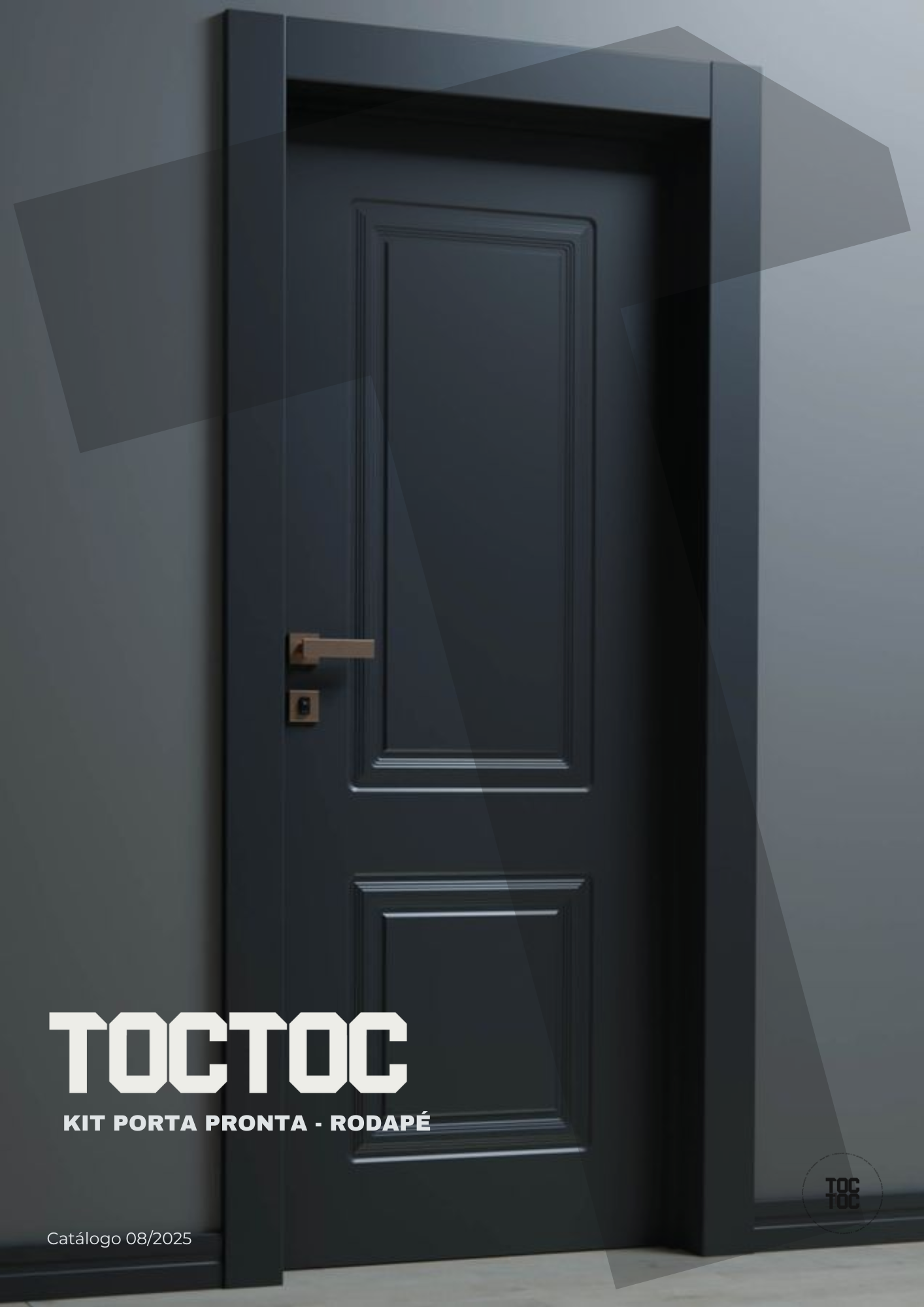 KIT PORTA PRONTA - RODAPÉ