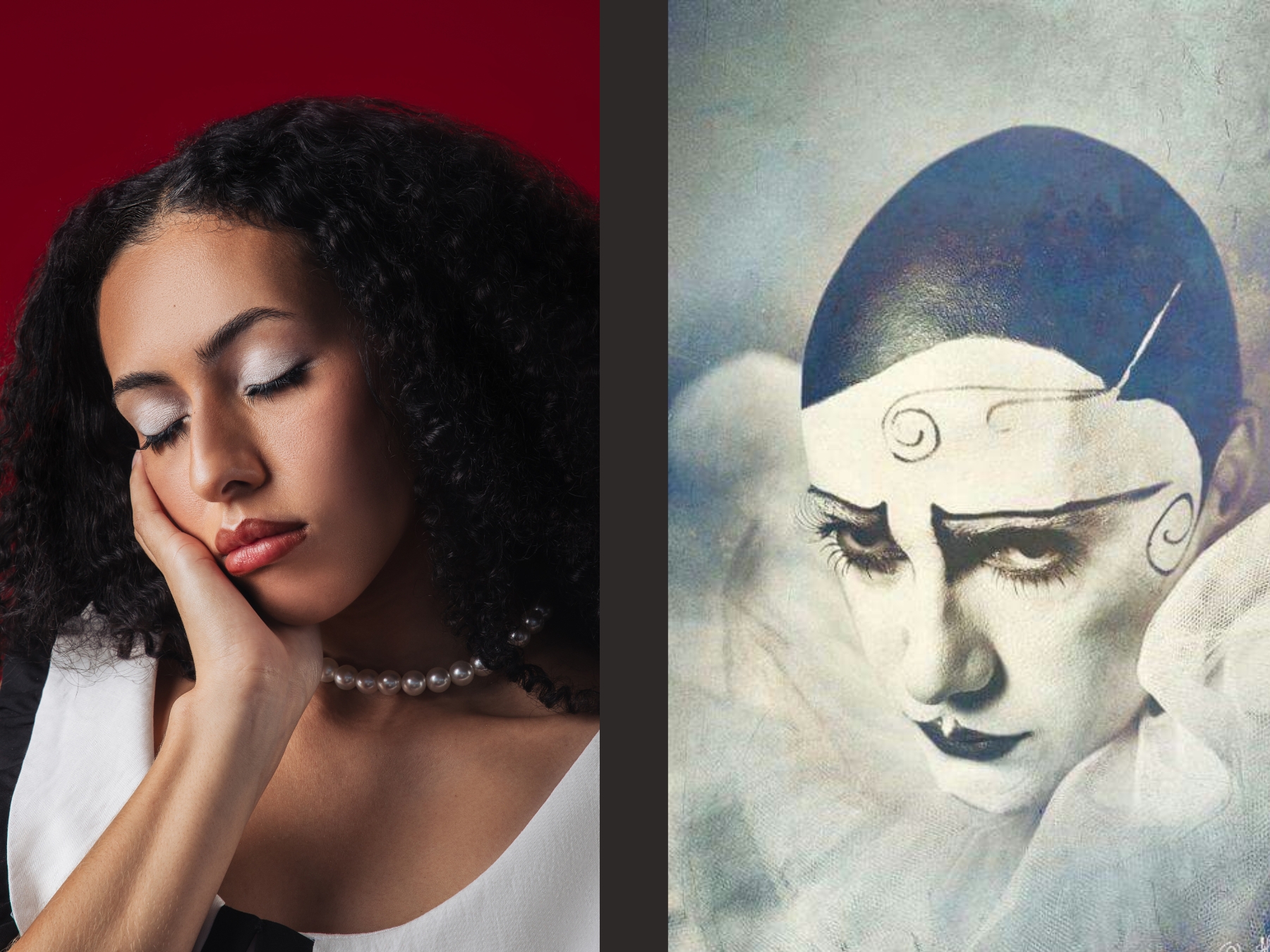 O Coração de Pierrot — imagem dupla 1