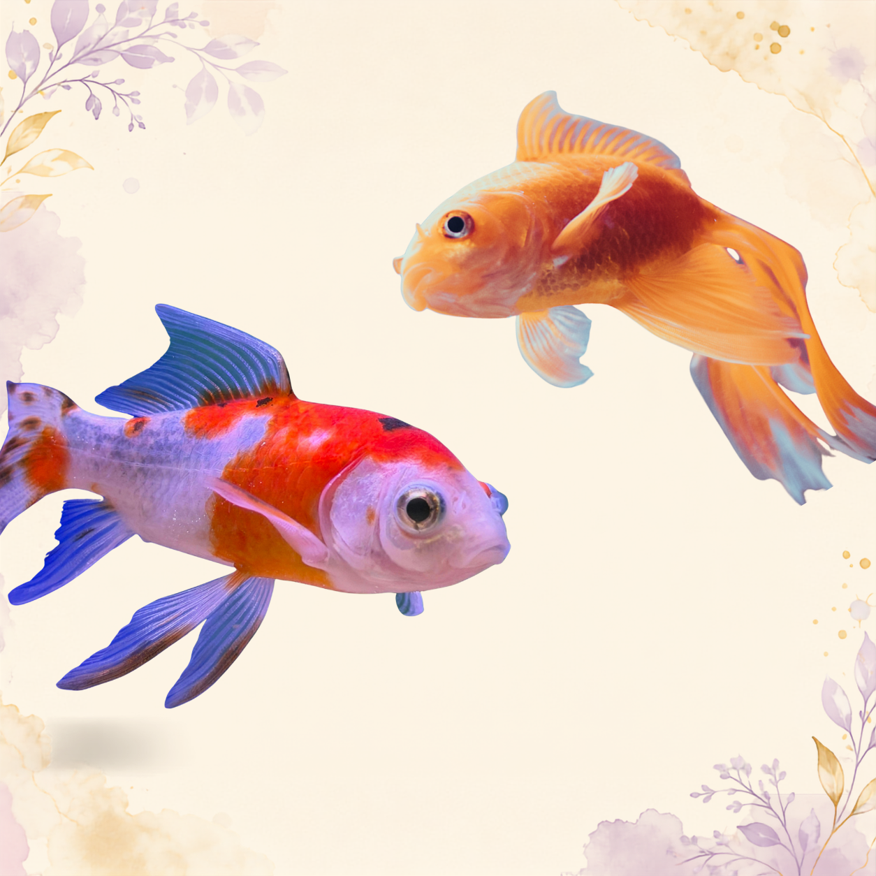 Aquário com peixes representando a categoria de produtos para peixes