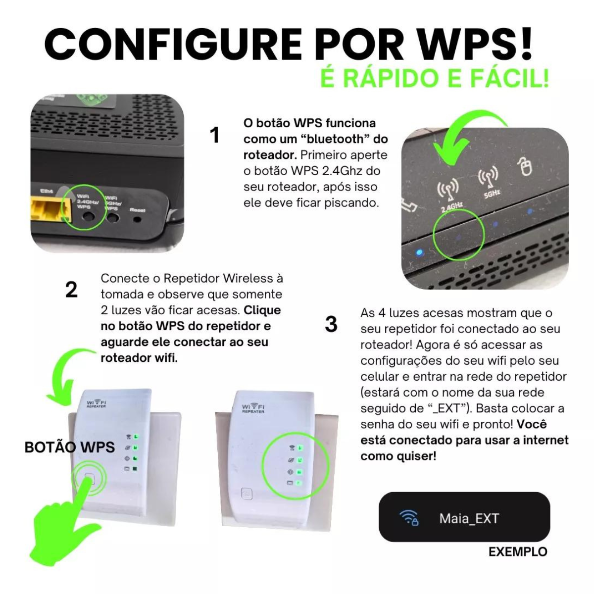 Wi Fi Conectar Modems Para Ampliar SeÃ±al Amplificador De SeÃ±al