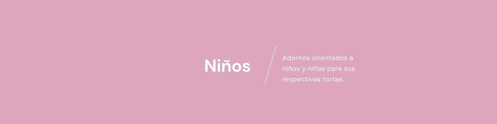Banner de la categoría Niños