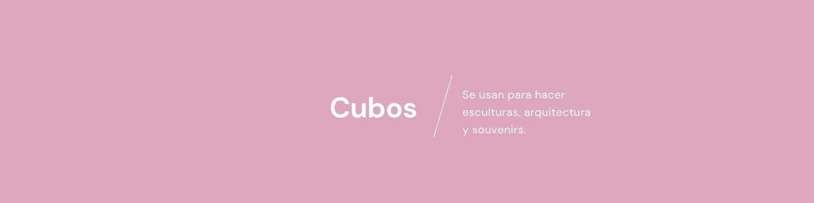 Banner de la categoría Cubos