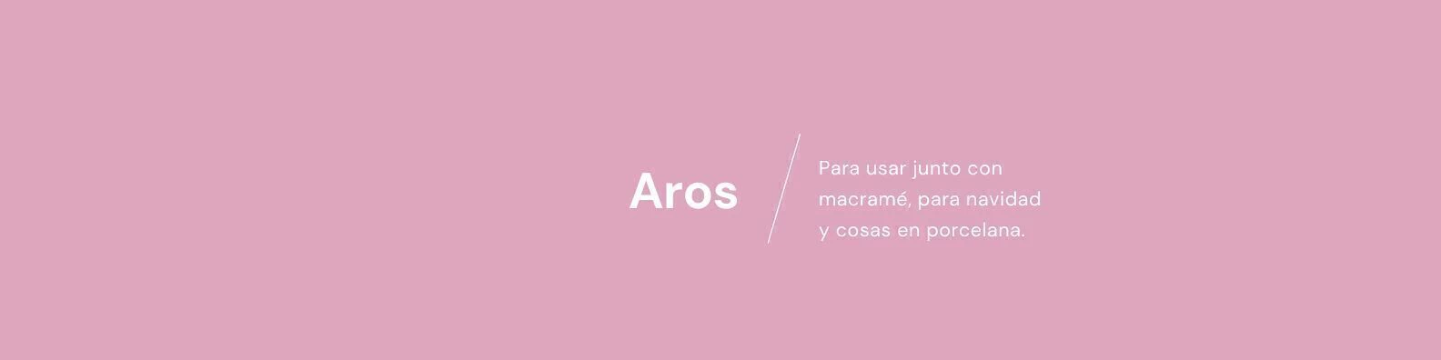 Banner de la categoría Aros