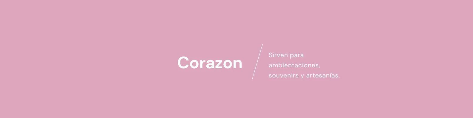 Banner de la categoría Corazon