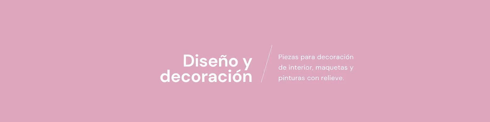 Banner de la categoría Decoración de interior