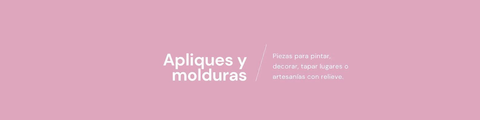 Banner de la categoría Apliques 