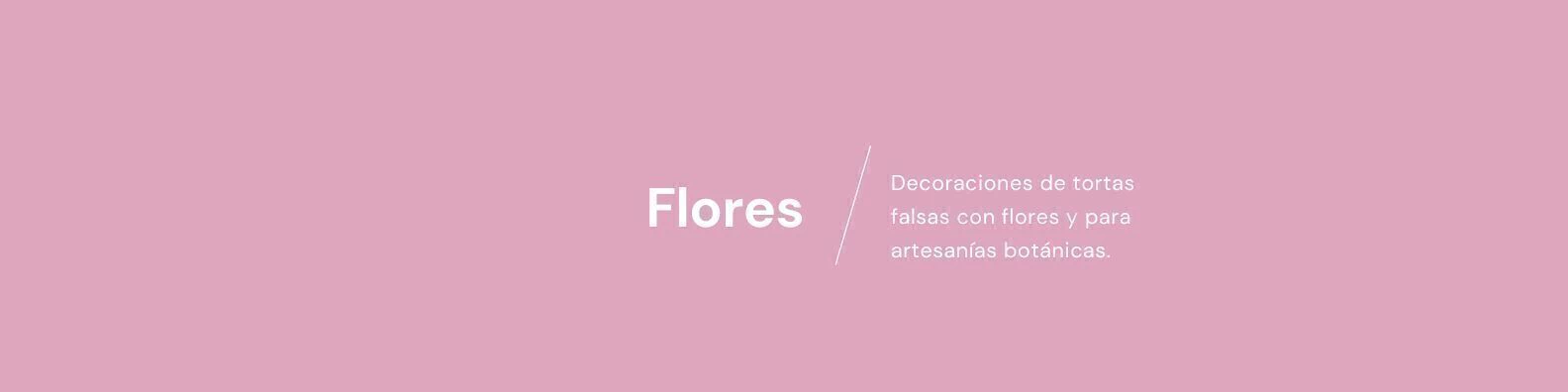 Banner de la categoría Flores