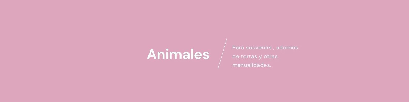 Banner de la categoría Animales