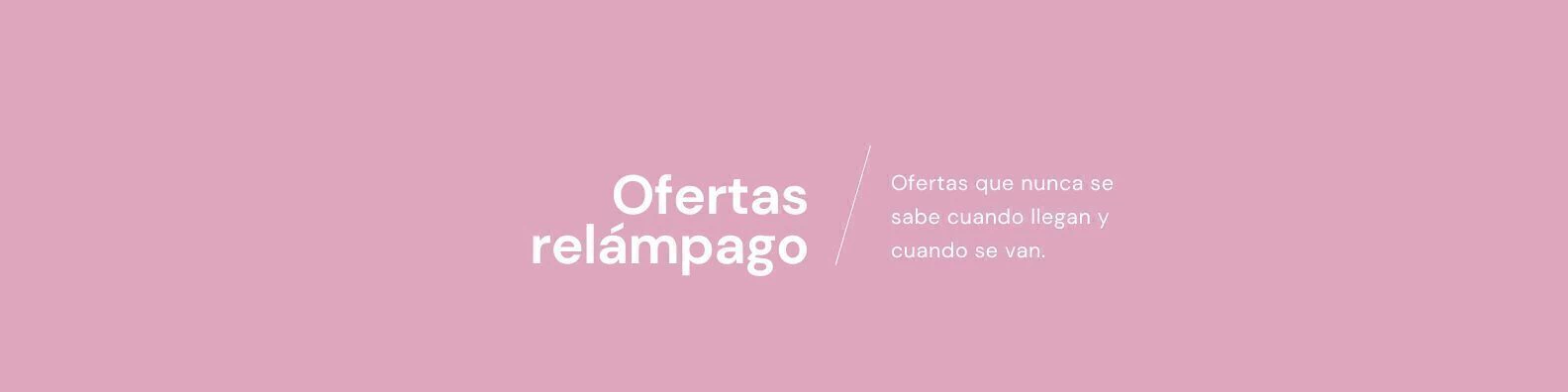Banner de la categoría Oferta relampago