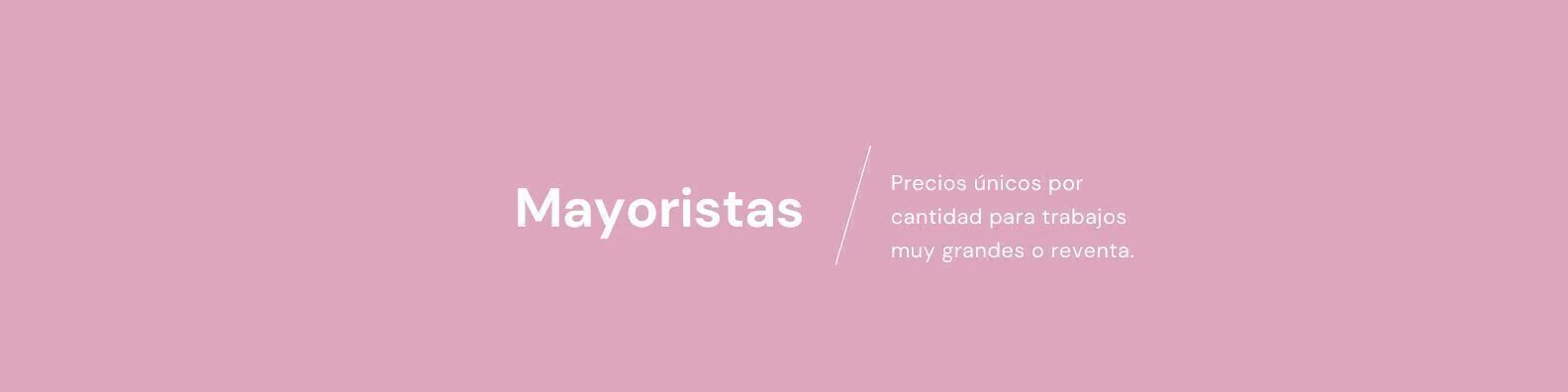 Banner de la categoría POR MAYOR
