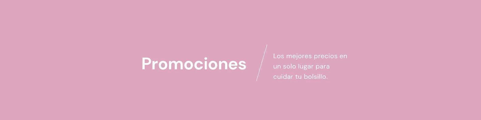 Banner de la categoría PROMOCIONES
