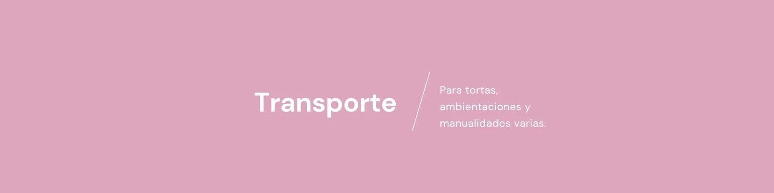 Banner de la categoría Transporte