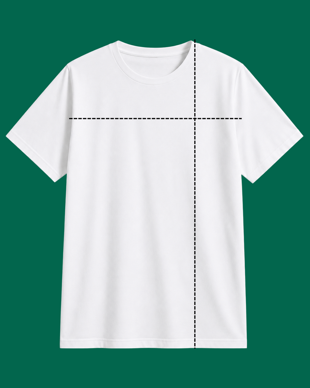 camiseta altura largura