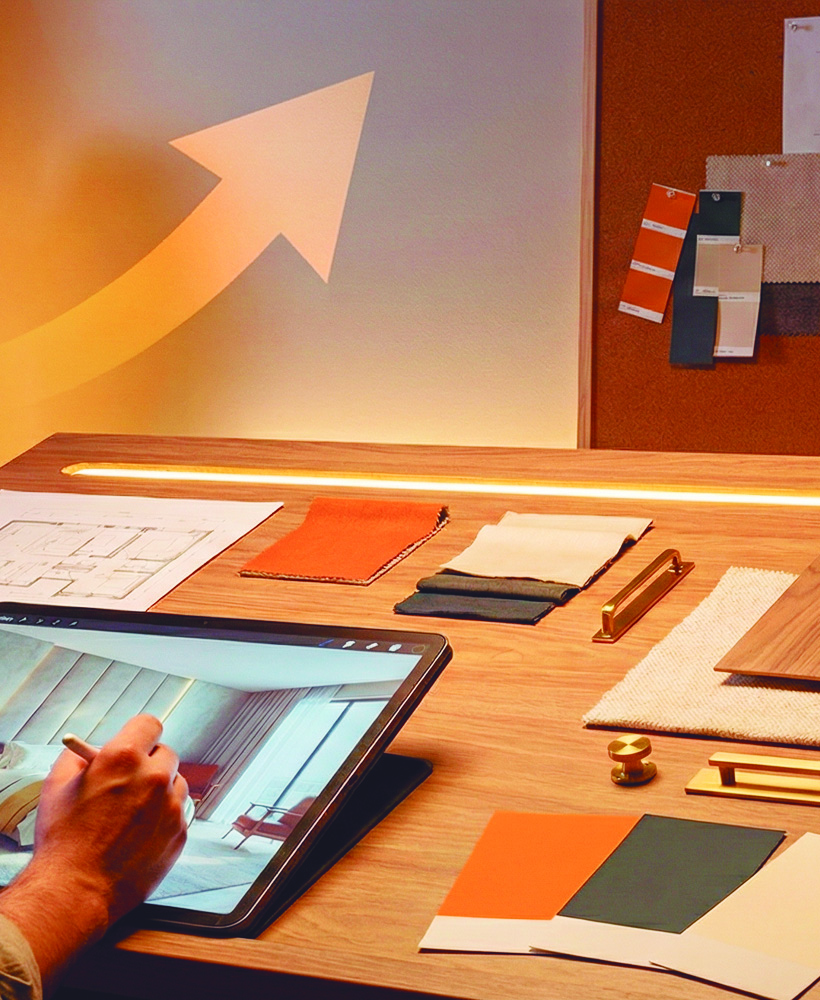 seleção de itens por arquiteto