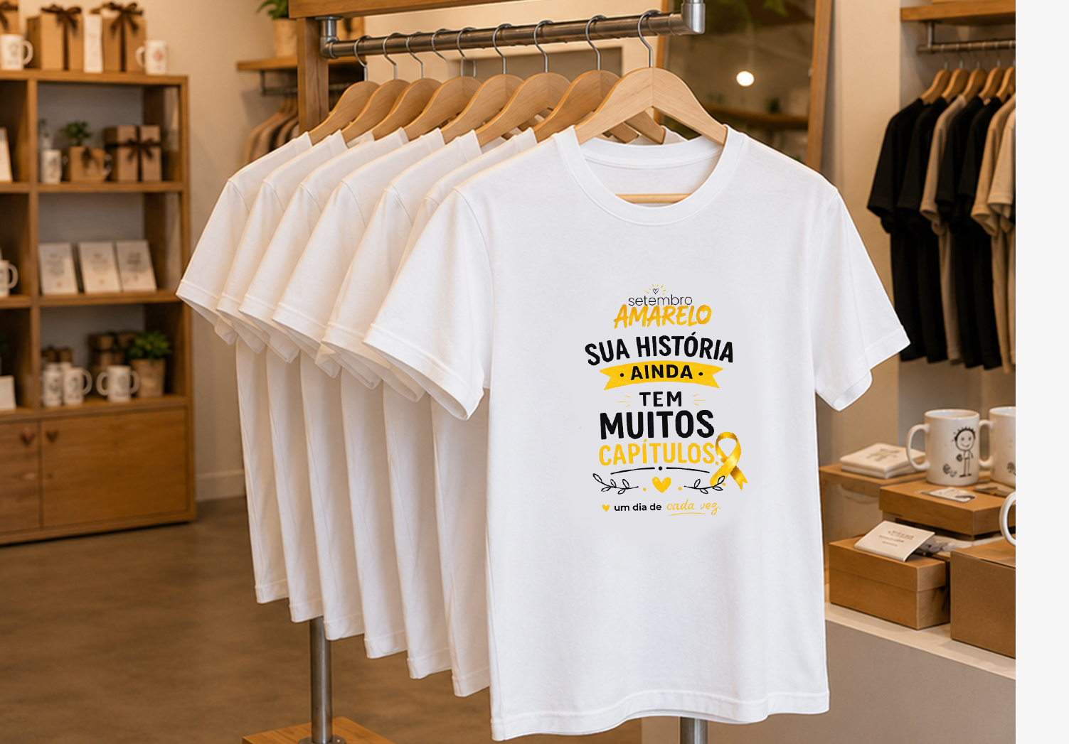 camisa setembro amarelo