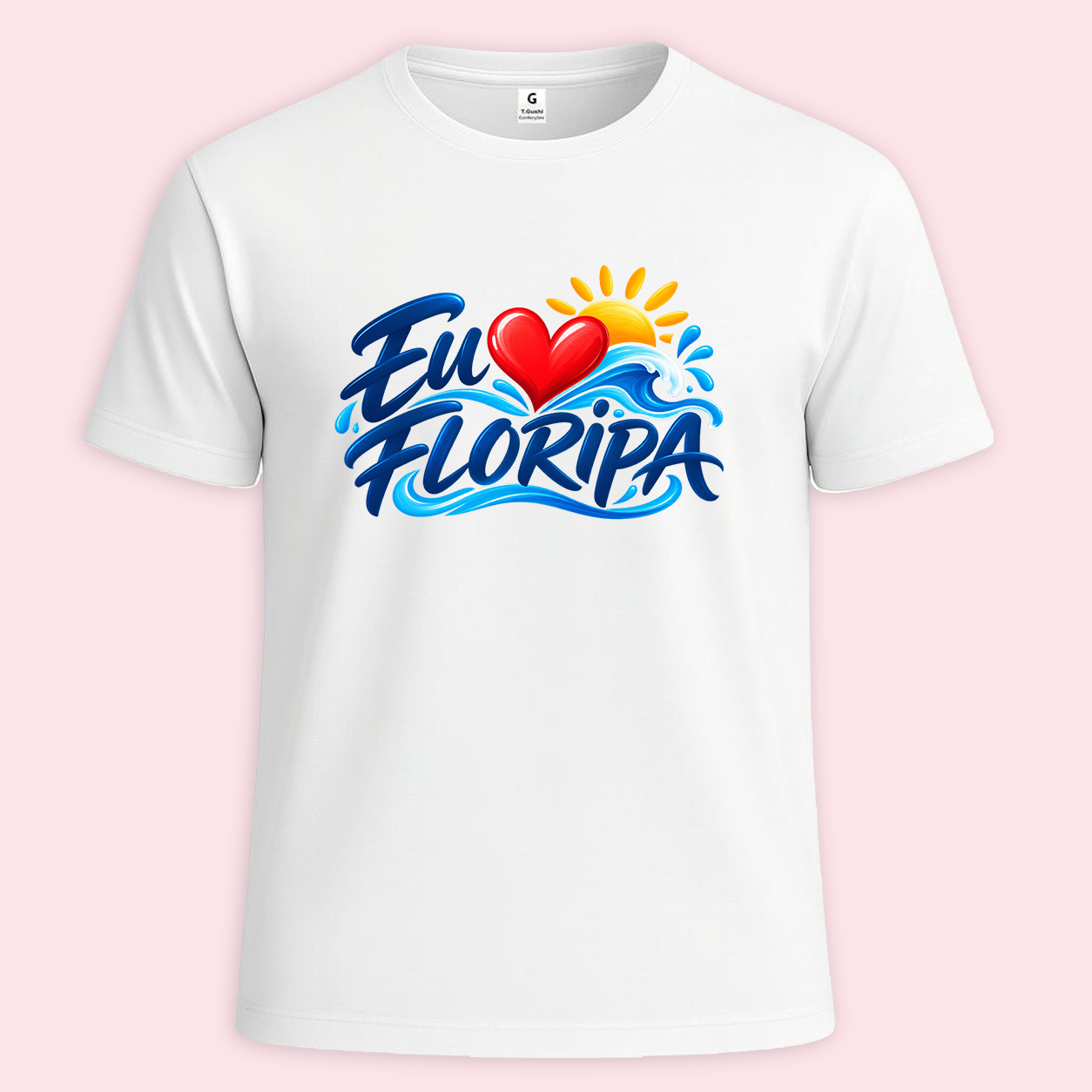 camisa turística de Florianópolis - Modelo 02