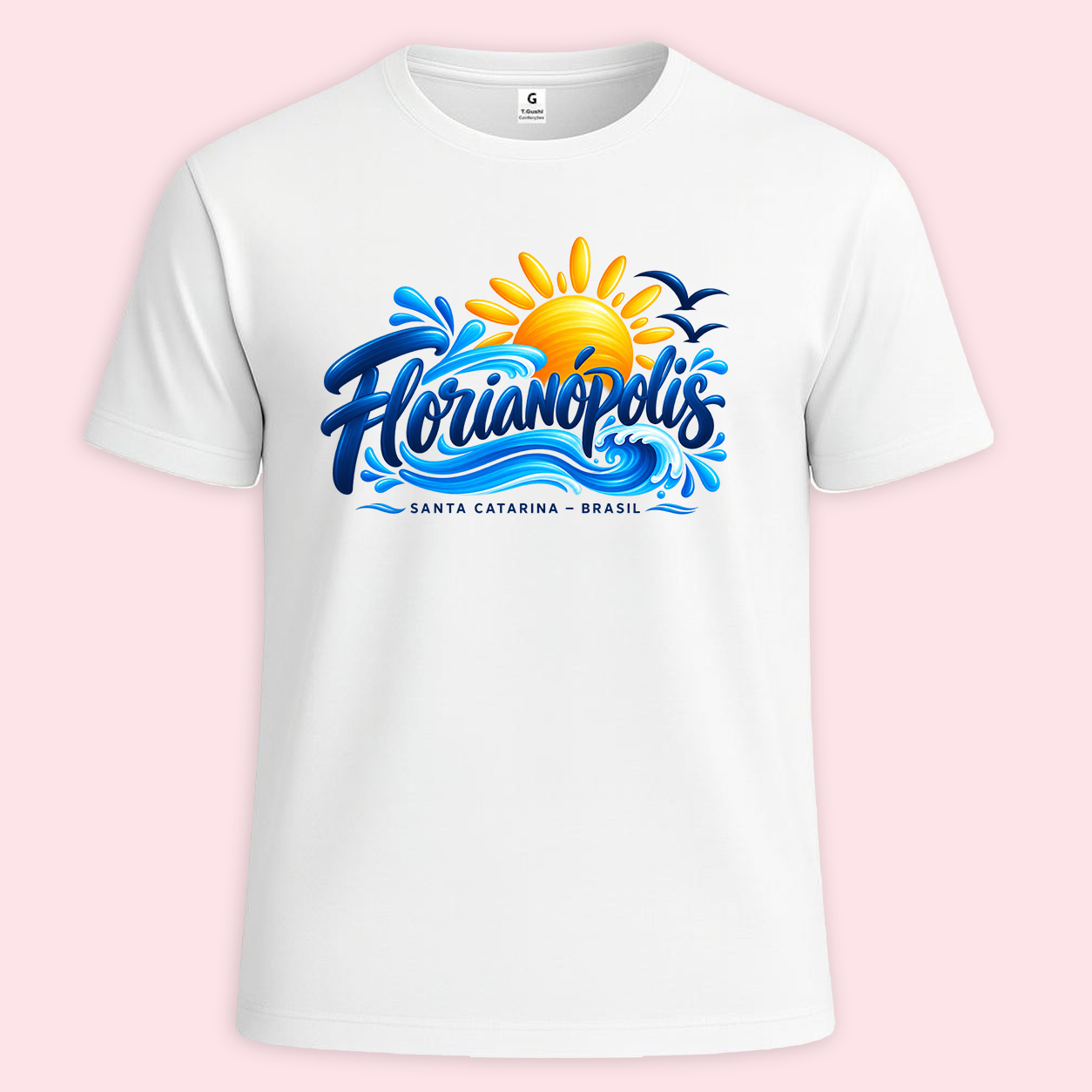 camisa turística de Florianópolis - Modelo 03