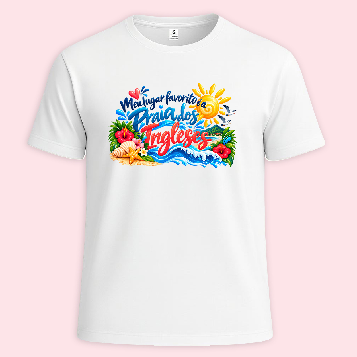 camisa turística de Florianópolis - Modelo 04