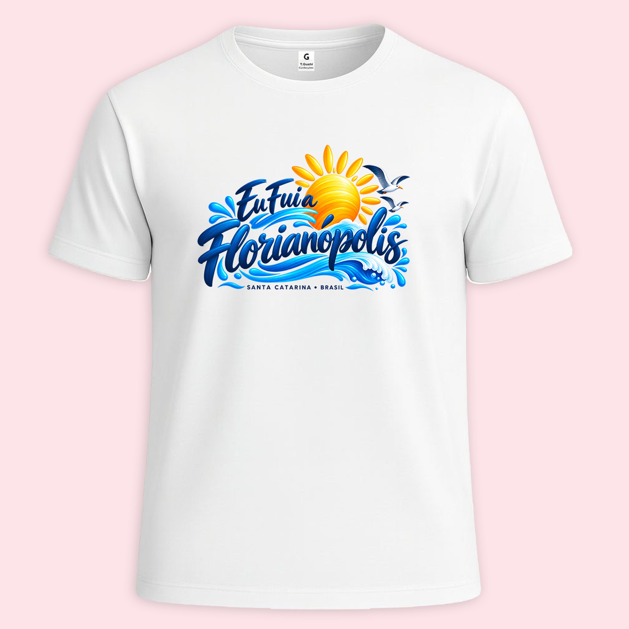camisa turística de Florianópolis - Modelo 05