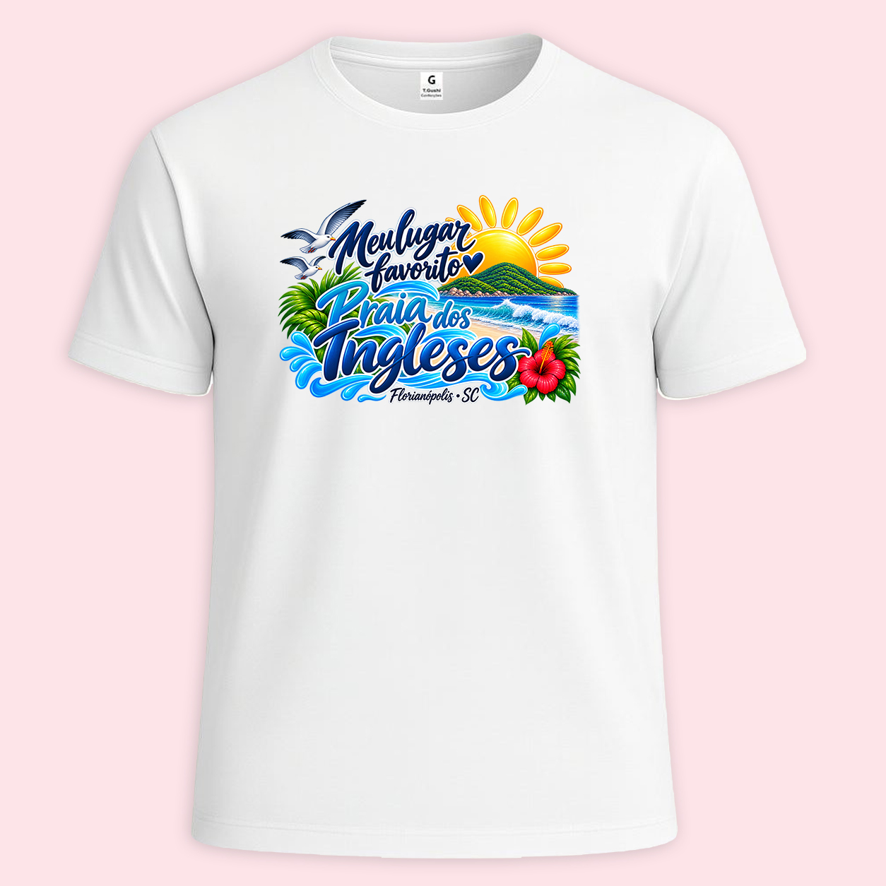 camisa turística de Florianópolis - Modelo 06