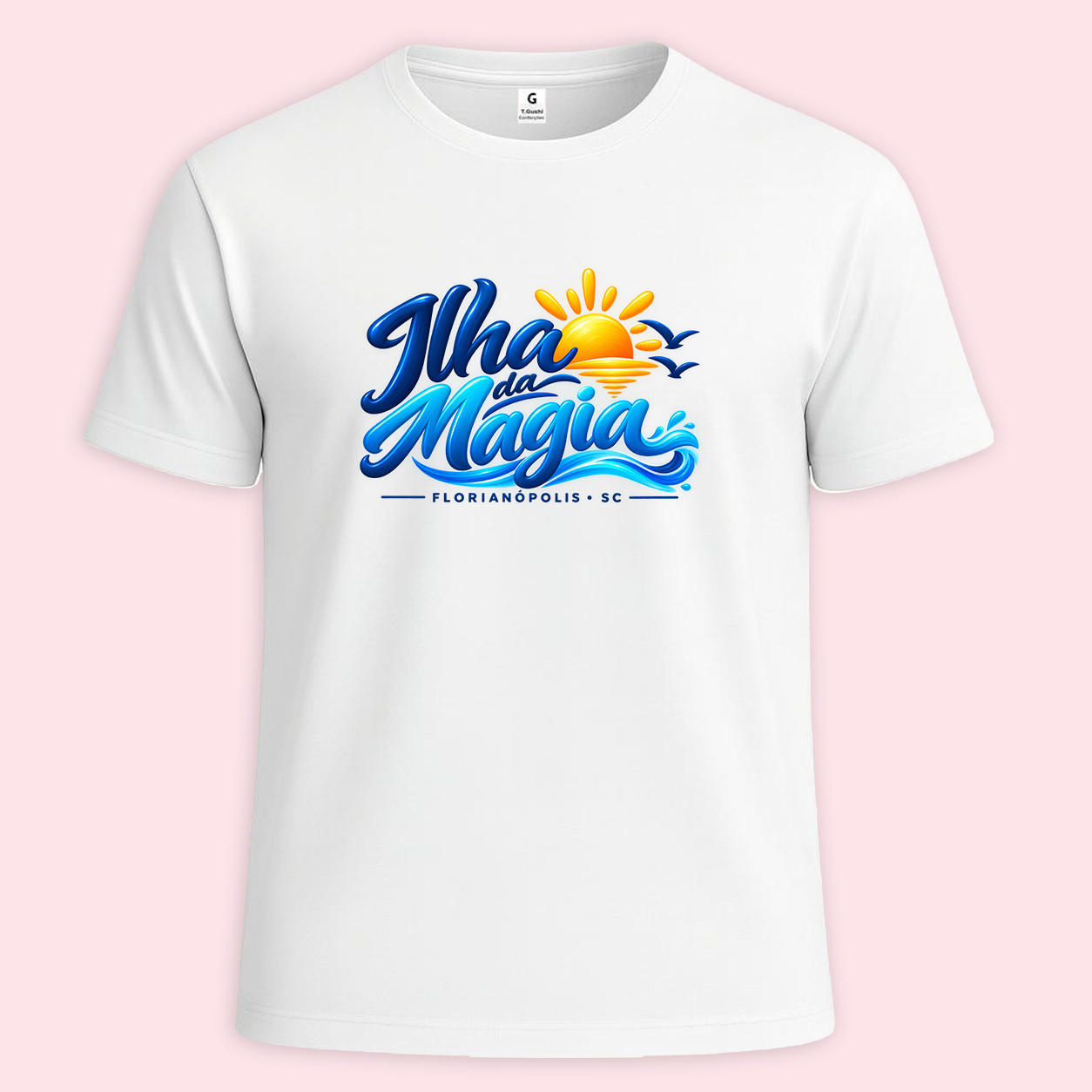 camisa turística de Florianópolis - Modelo 08