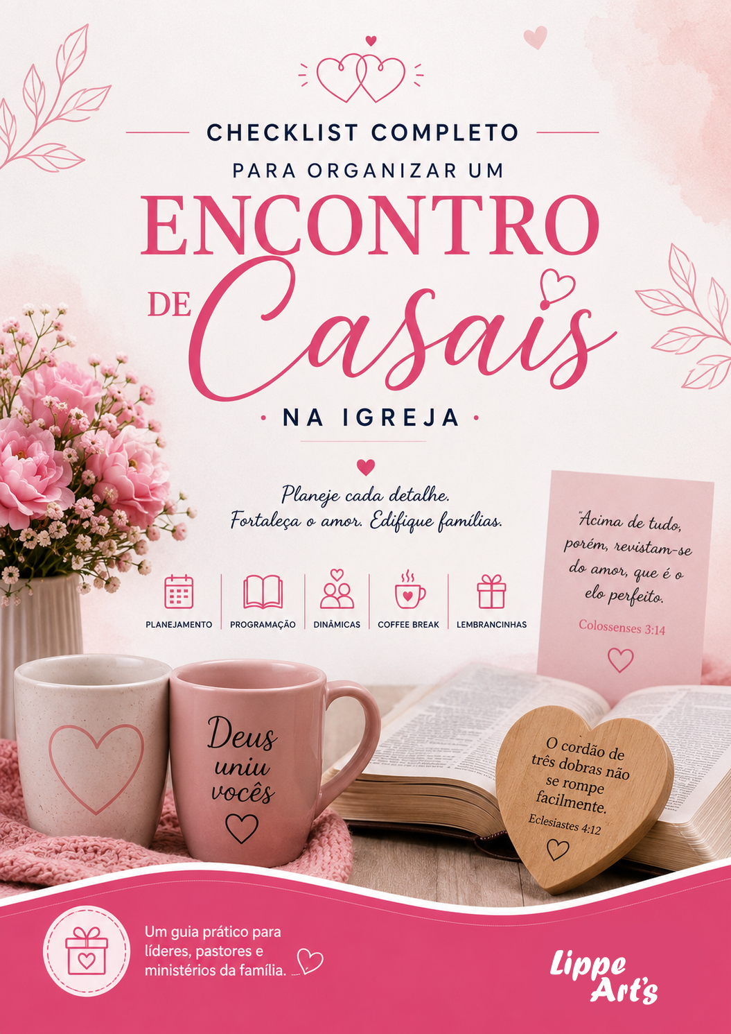 checklist para montar um encontro de casais na igreja