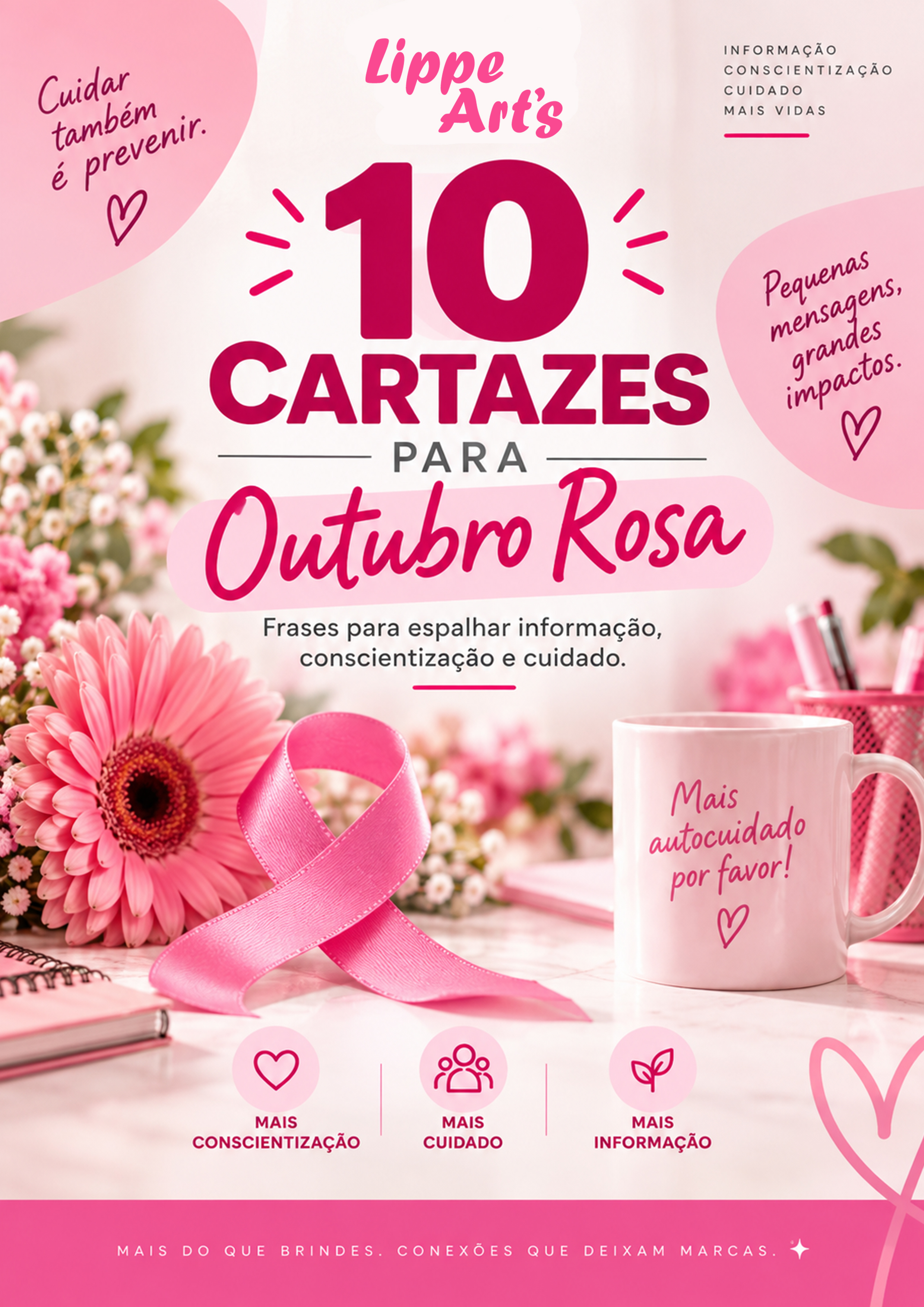 10 Cartazes para outubro rosa
