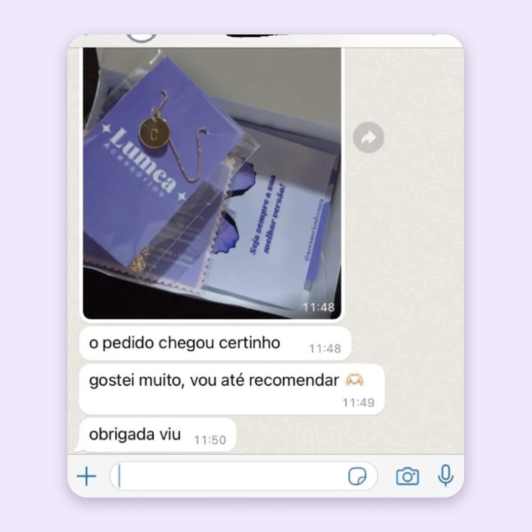 Depoimento de cliente Lumea