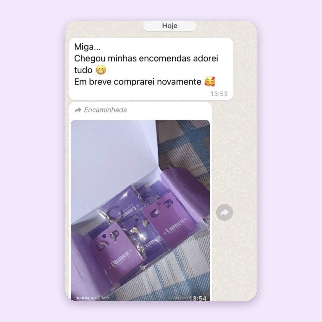 Depoimento de cliente Lumea