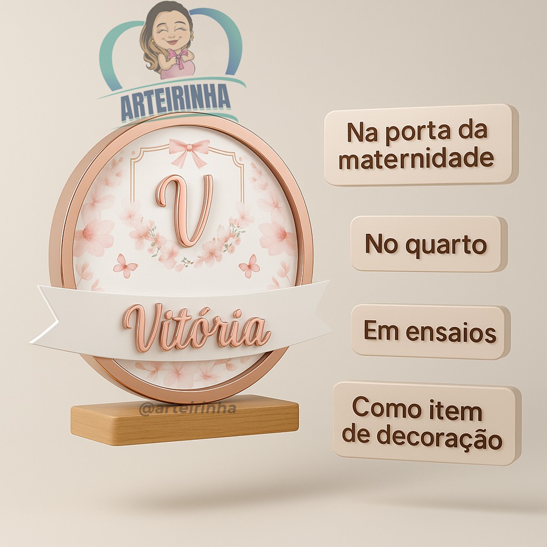 Porta maternidade na porta