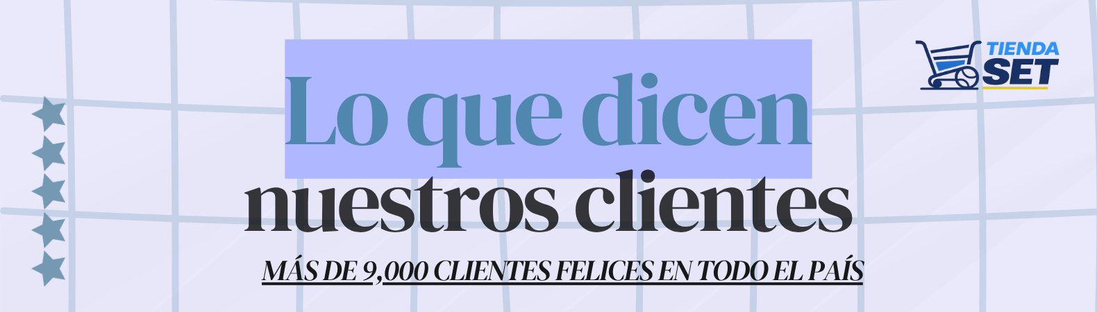 Lo que dicen nuestros clientes - Tienda Set Tenis