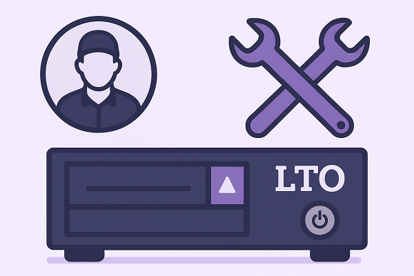 Manutenção em Drive LTO