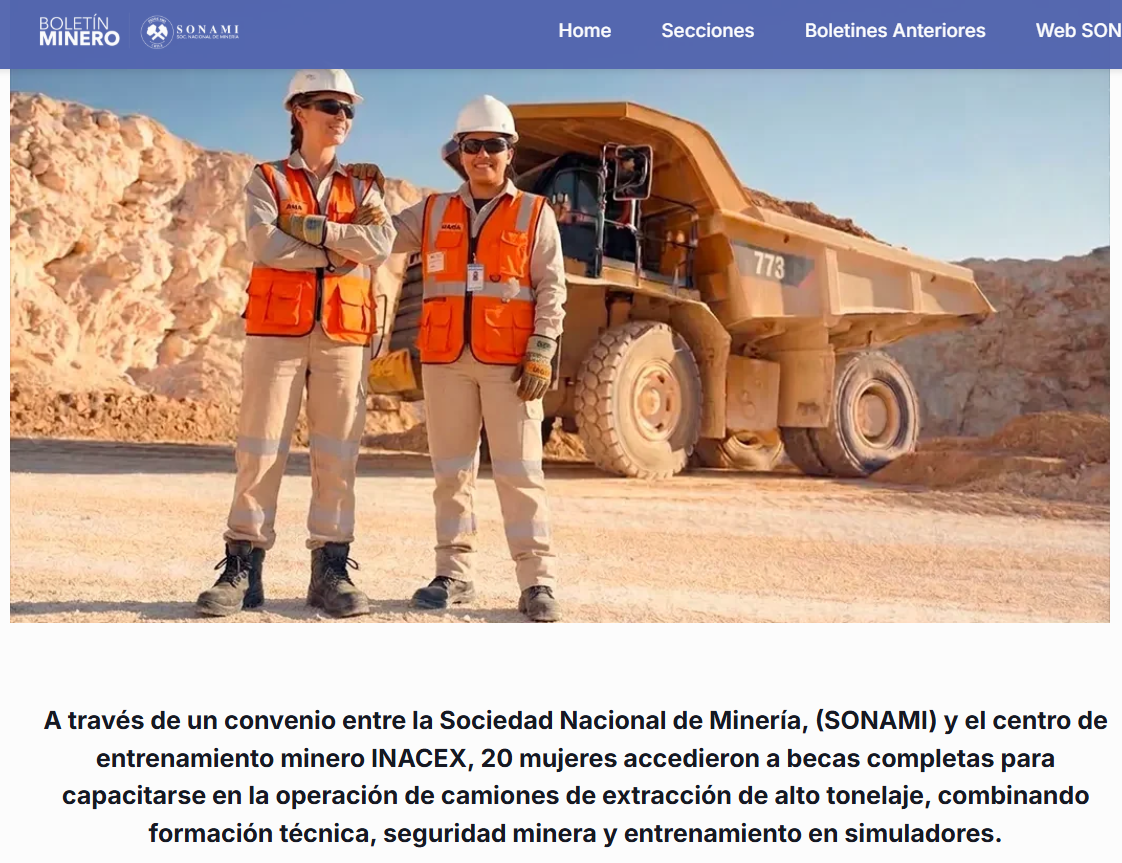 Reportaje minería