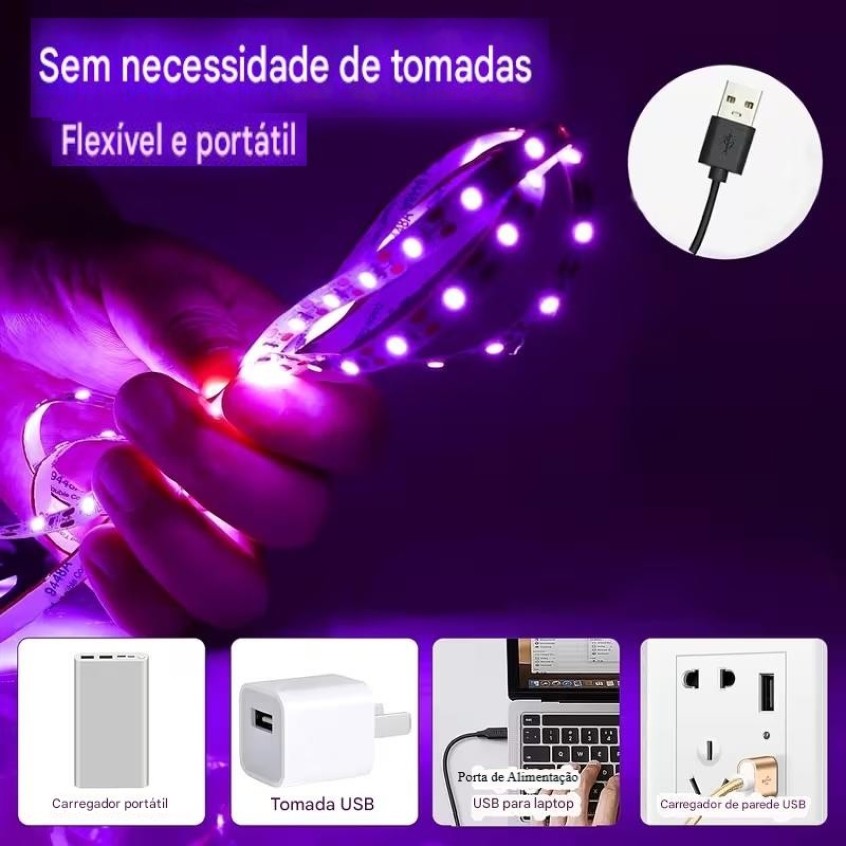 lumin&aacute;ria LED gamer