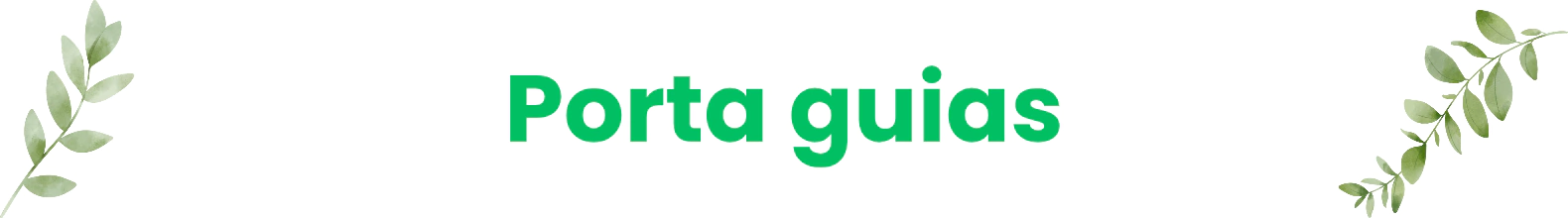 Banner da categoria Porta guias