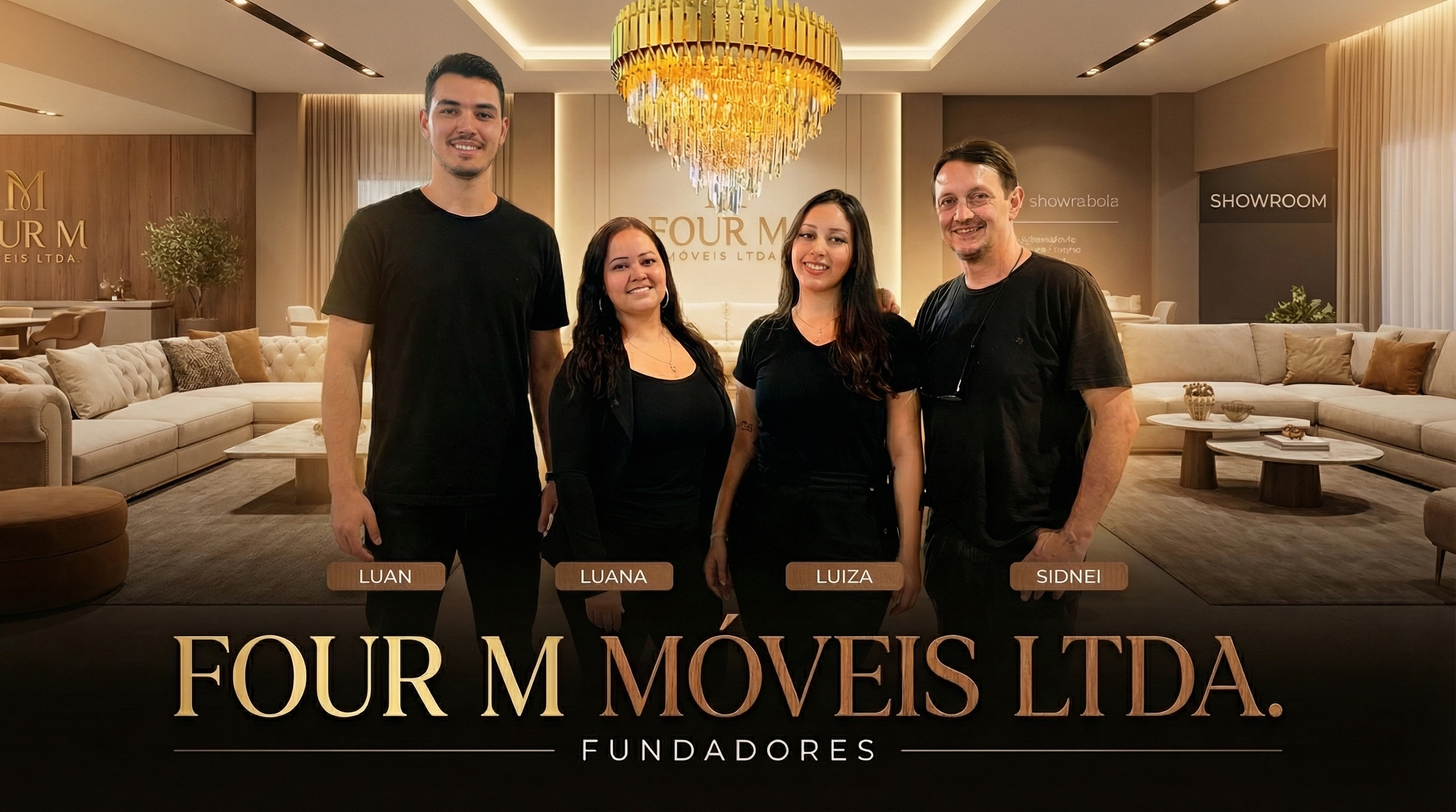 Fundadores da FourM Móveis LTDA