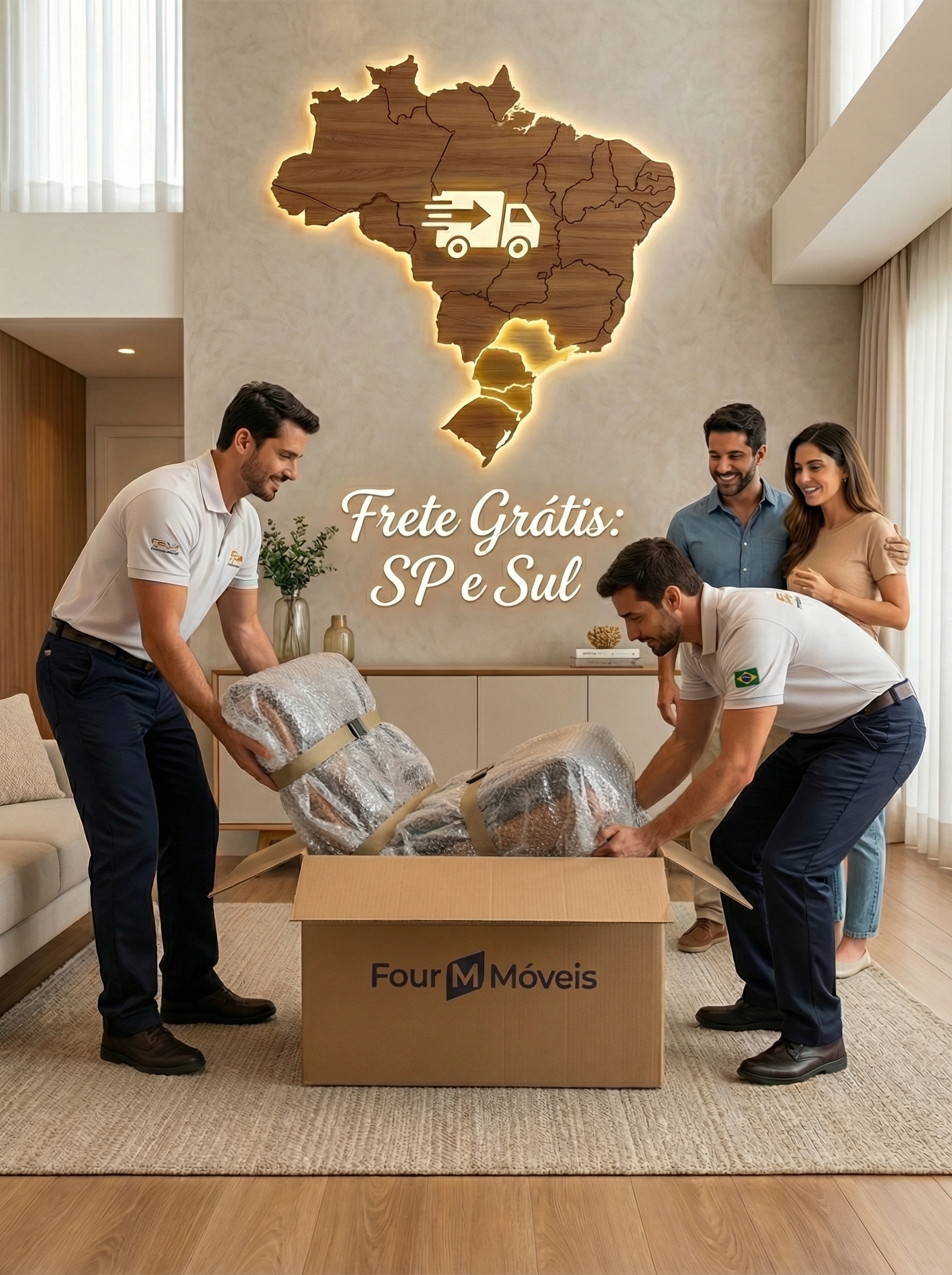 Frete Rápido e veja nossas promoções de frete grátis para Sul e SP