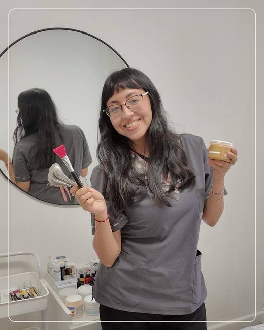 Flor, profesional de Estética Vitality
