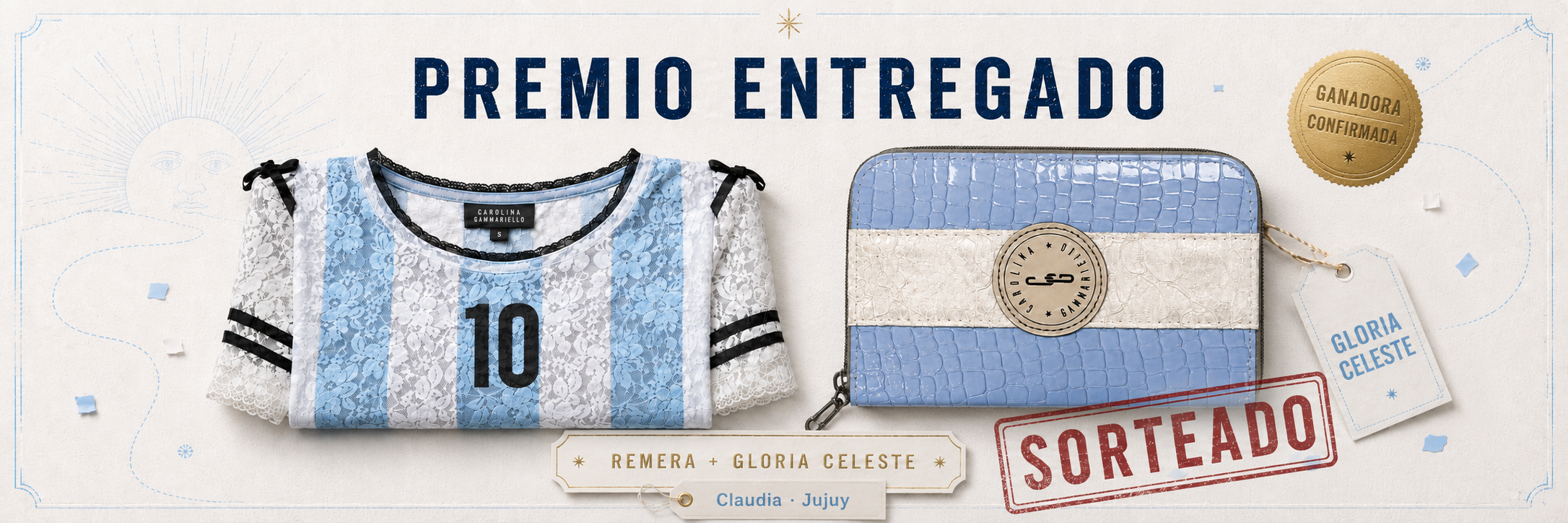 Premio entregado Argentina vs Cabo Verde