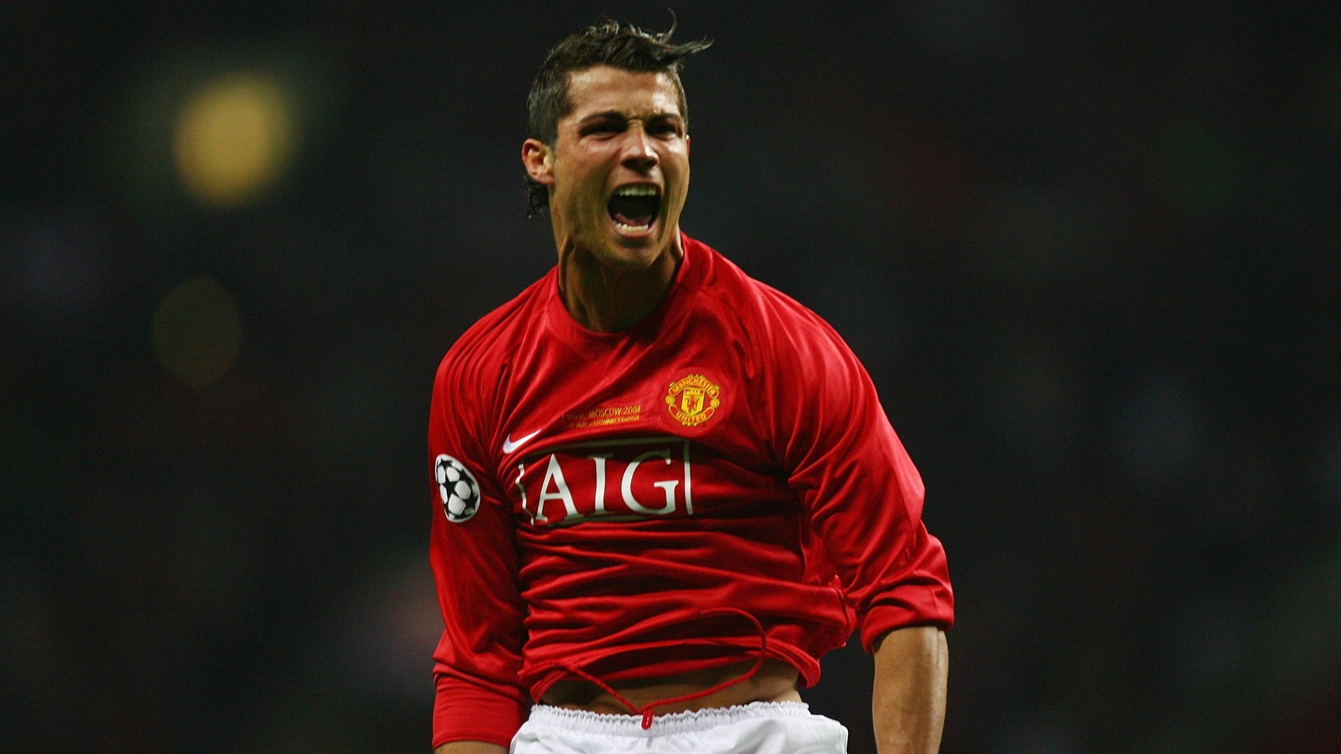 Camisa Final UCL Manchester United Home 2007/08 Ronaldo