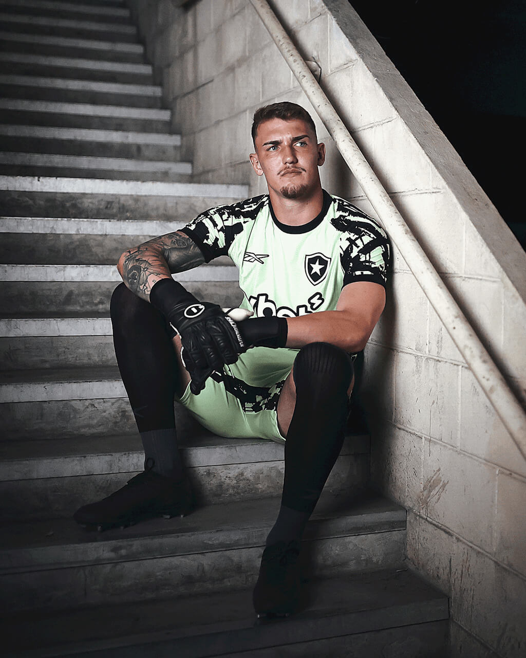 camisa goleiro botafogo 2025 aura 90