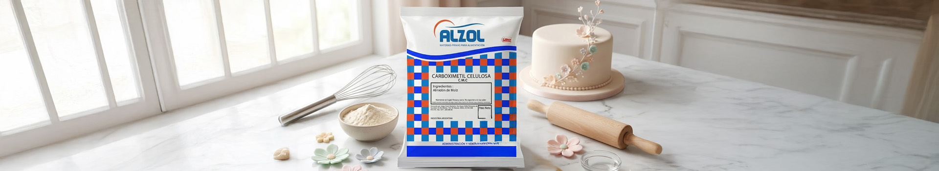 usos del cmc en reposteria