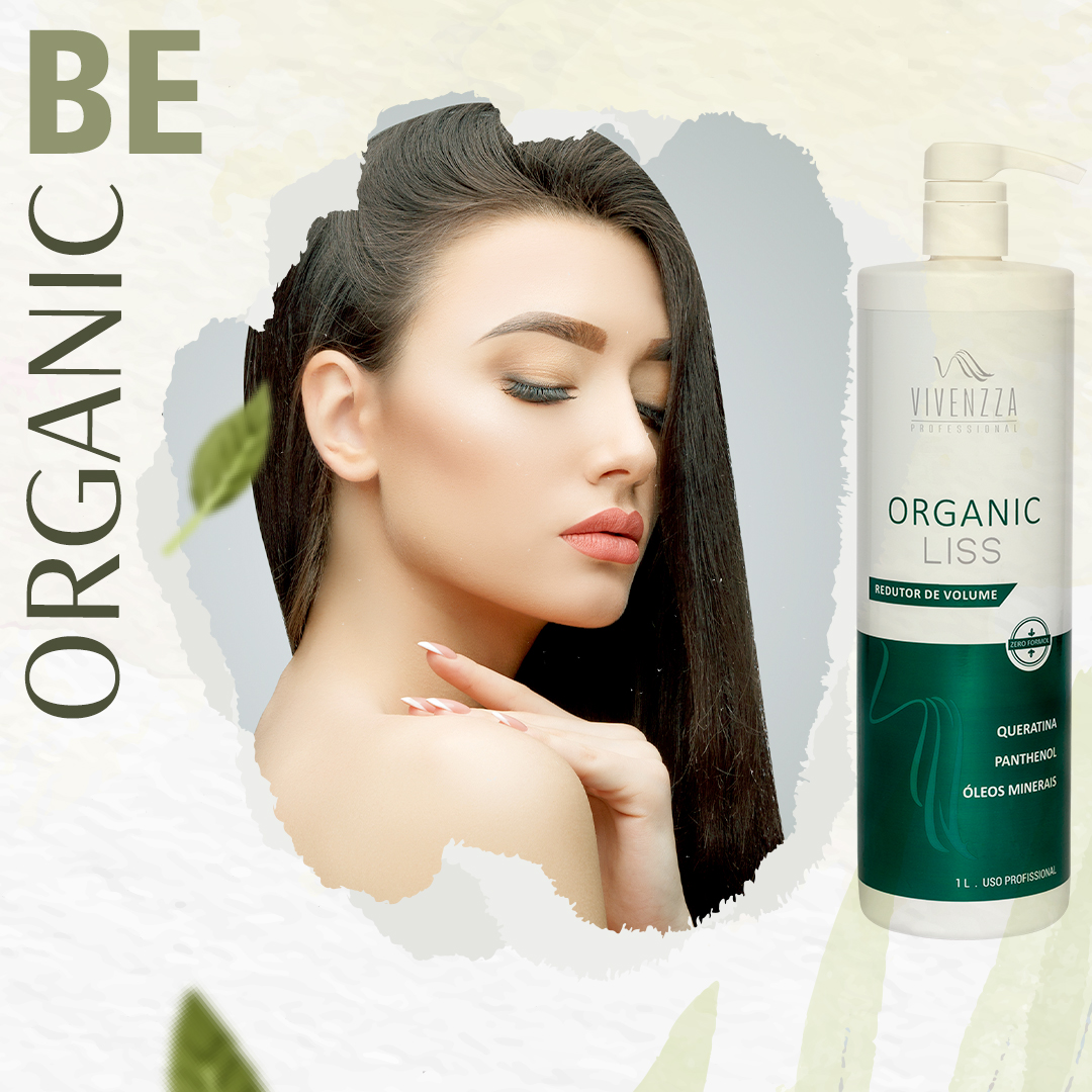 Organic Liss 1L Vivenzza - Alisamento Zero Formol