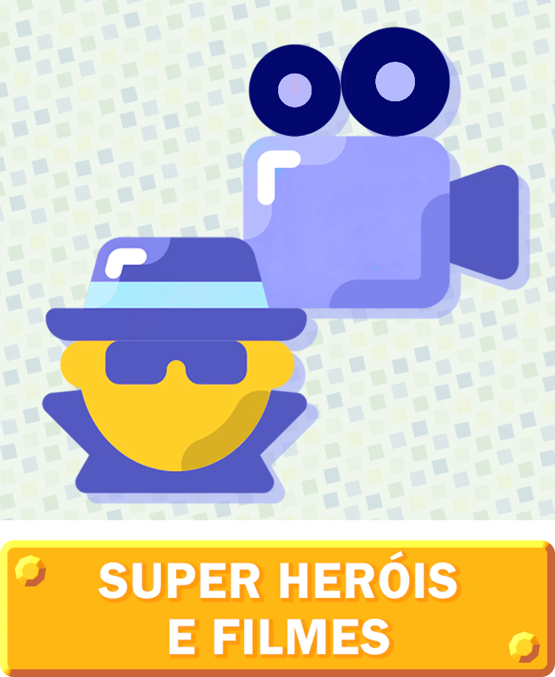 Banner da categoria Super-Heróis e Filmes