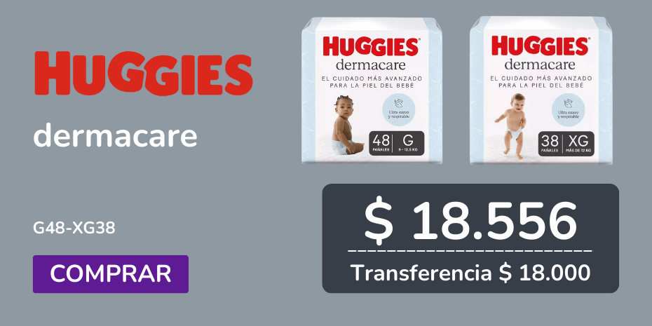 Banner de la promoción de Huggies Dermacare