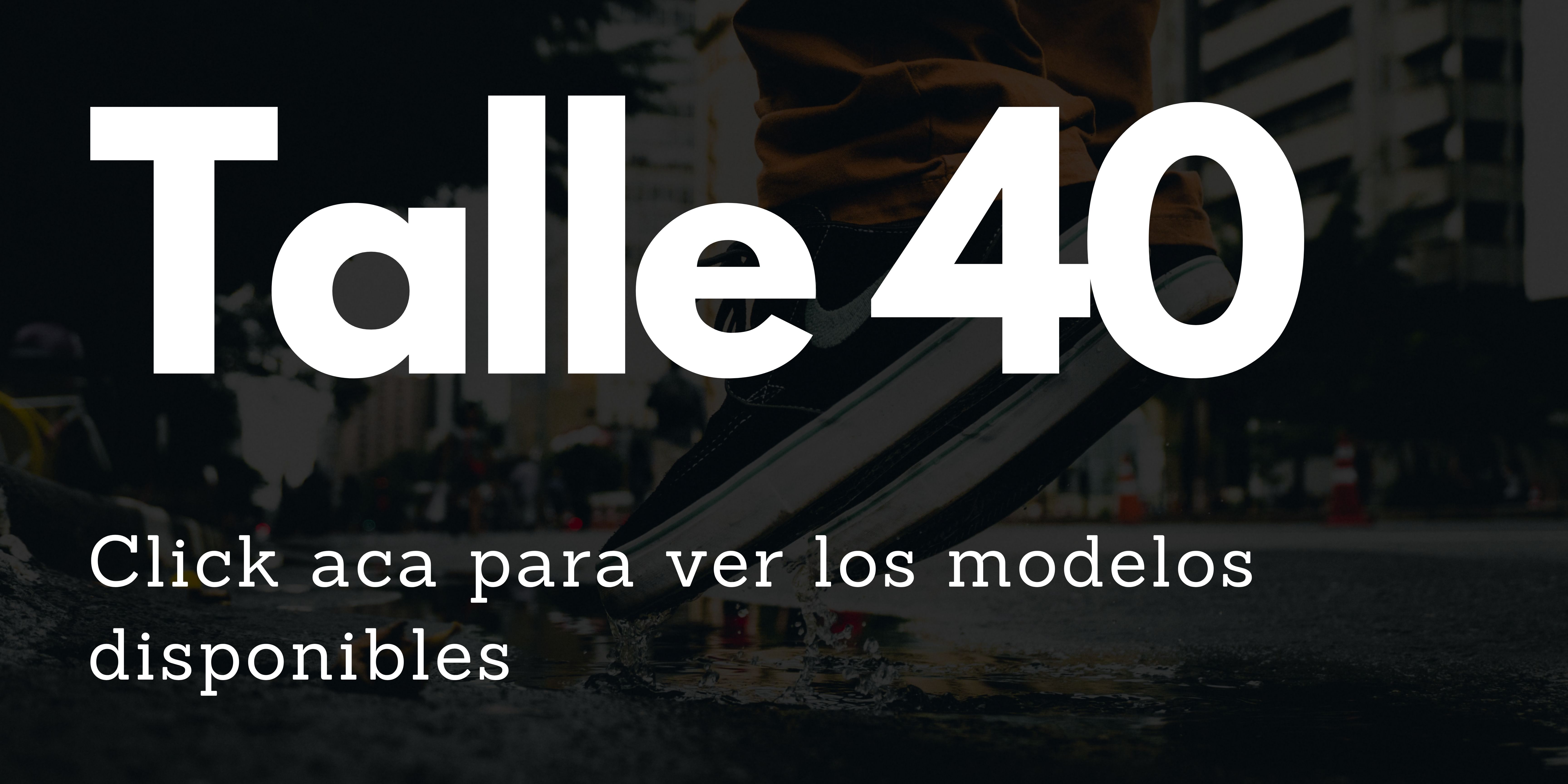 Ver modelos en Talle 40