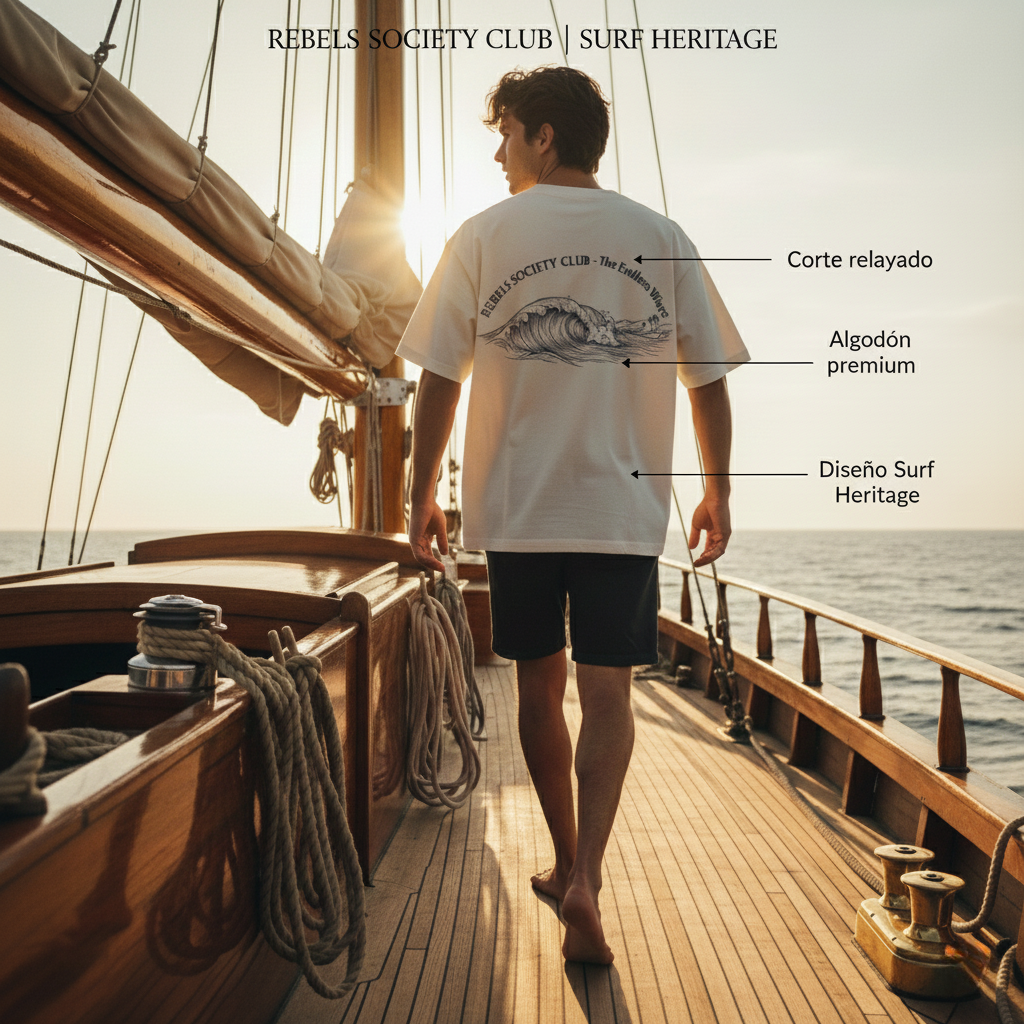 T - Shirt Over The Endless Wave lifestyle