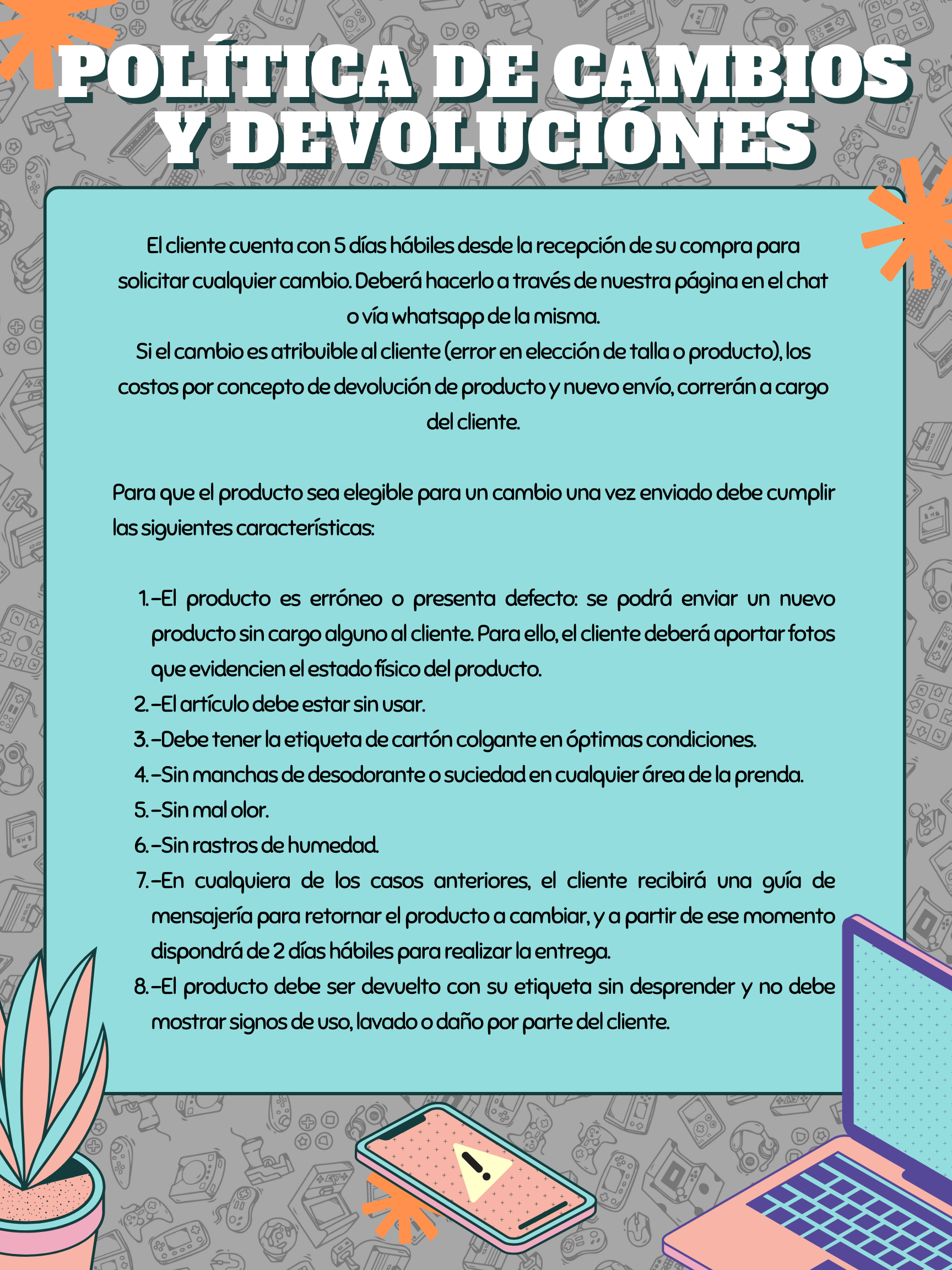 CAMBIOS